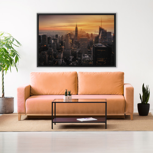 Manhattan's Light Printed Wall Art
