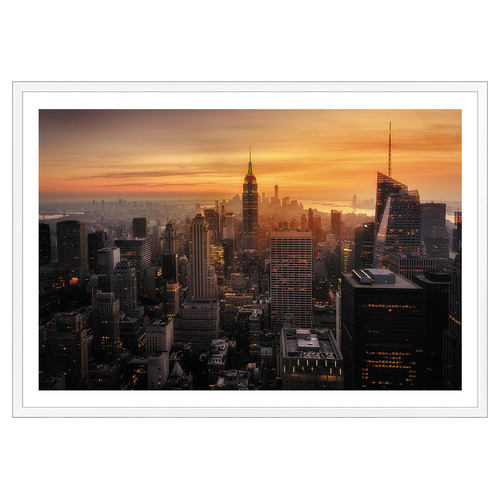 Manhattan's Light Printed Wall Art