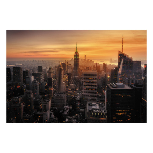 Manhattan's Light Printed Wall Art
