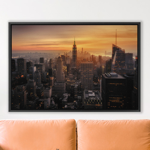 Manhattan's Light Printed Wall Art