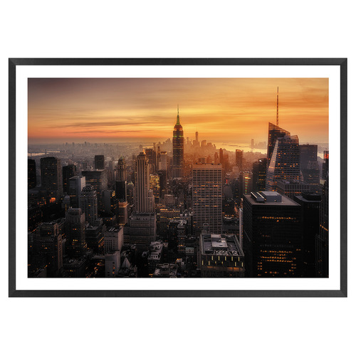 Manhattan's Light Printed Wall Art