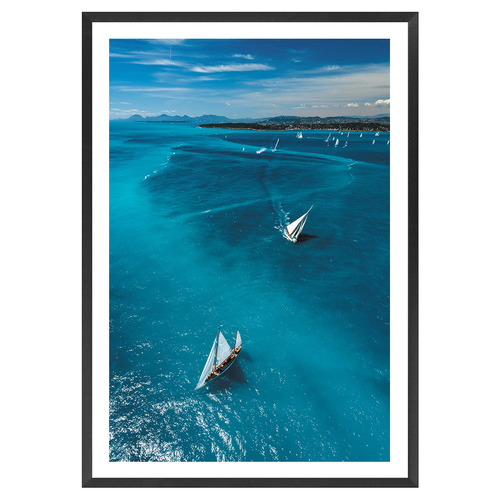Above the Race Printed Wall Art