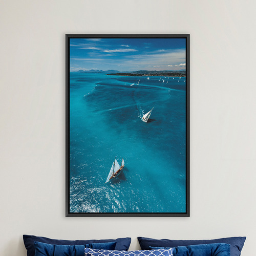 Above the Race Printed Wall Art