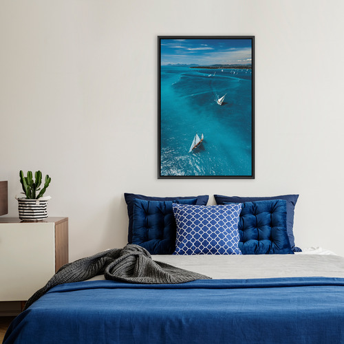 Above the Race Printed Wall Art