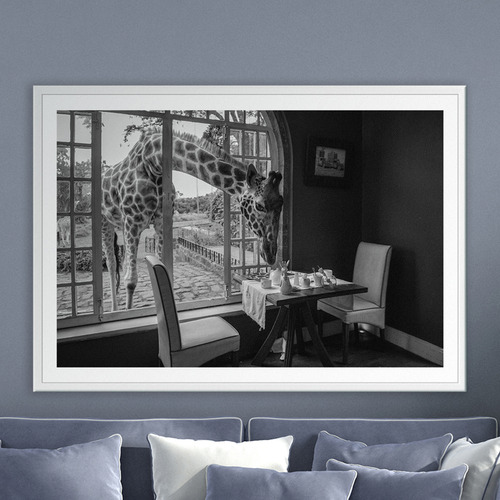 Breakfast Time Printed Wall Art