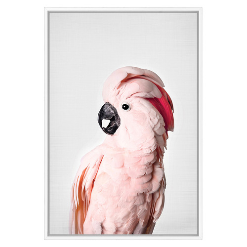 Pink Cockatoo Printed Wall Art