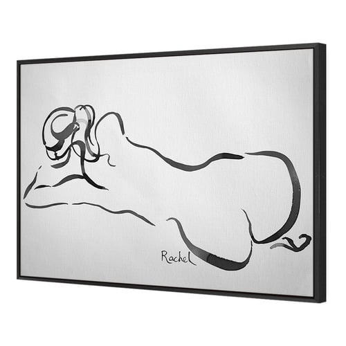 Big Bottomed Nude Printed Wall Art