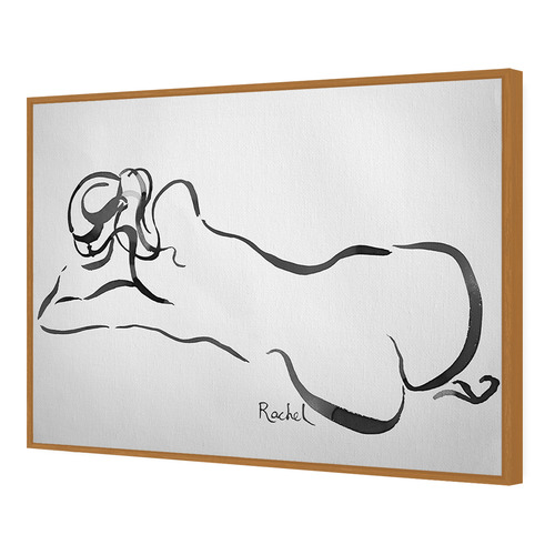 Big Bottomed Nude Printed Wall Art