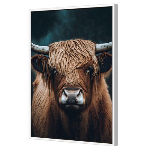 Highland Cow Printed Wall Art | Temple & Webster