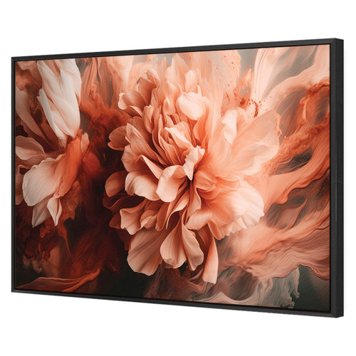Splashed Peony Printed Wall Art