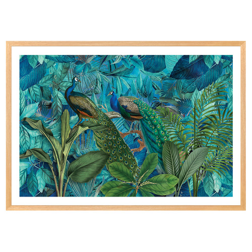 Jungle Birds Garden I Printed Wall Art
