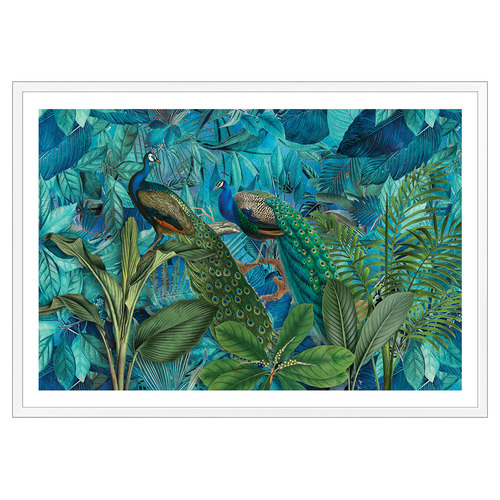 Jungle Birds Garden I Printed Wall Art