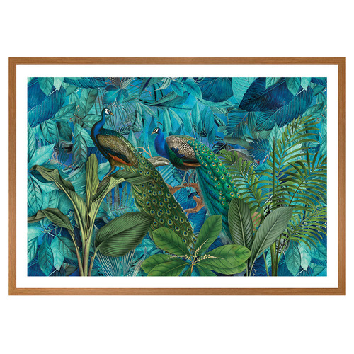 Jungle Birds Garden I Printed Wall Art