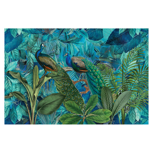 Jungle Birds Garden I Printed Wall Art