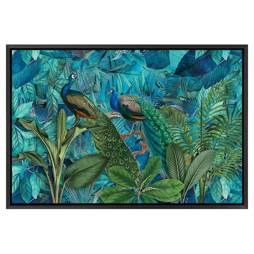 Jungle Birds Garden I Printed Wall Art