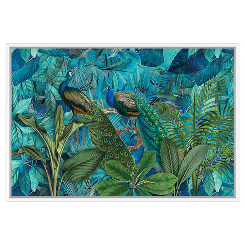 Jungle Birds Garden I Printed Wall Art