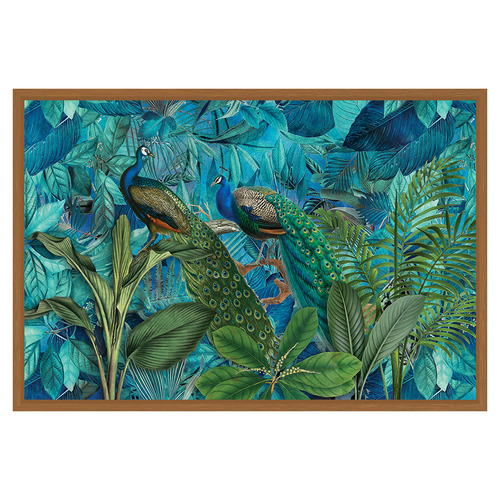 Art Prints Unique Jungle Birds Garden I Printed Wall Art | Temple & Webster