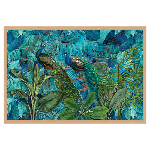 Jungle Birds Garden I Printed Wall Art
