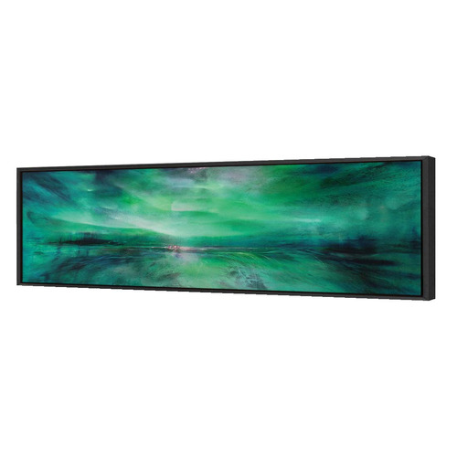 Southern Lights Green Printed Wall Art