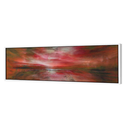 Southern Lights Mahogony Printed Wall Art