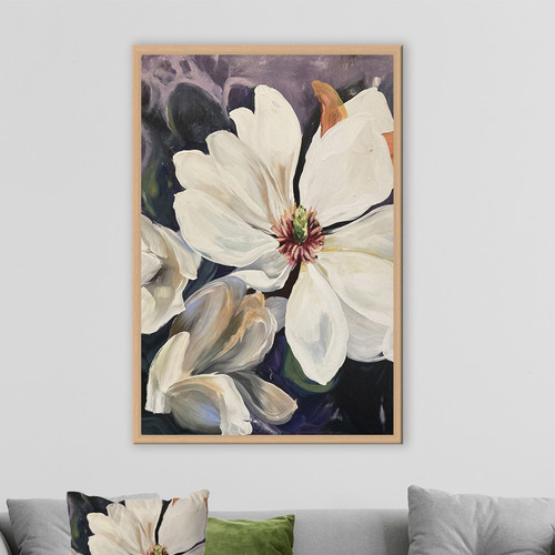 Magnolia Little Gem Printed Wall Art | Temple & Webster