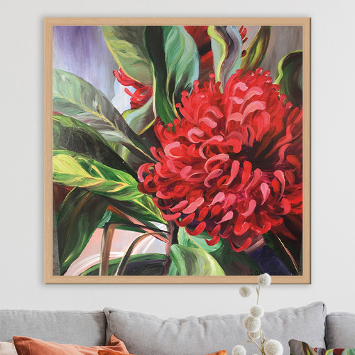 Waratah Printed Wall Art
