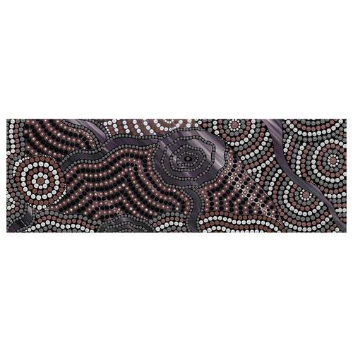 Burugar Waters Plum Canvas Wall Art