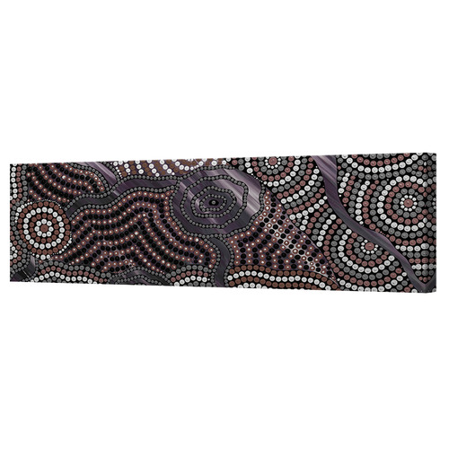 Burugar Waters Plum Canvas Wall Art