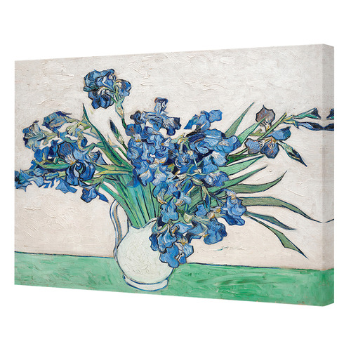 Irises by Vincent Van Gogh Canvas Wall Art