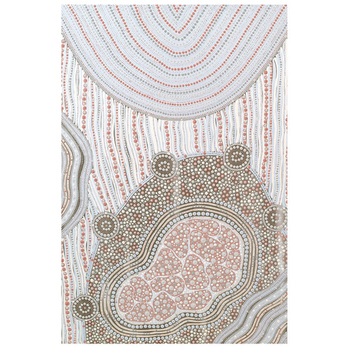 Emerald Green Gwong Gung Earth Canvas Wall Art