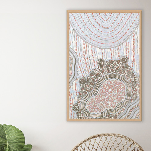 Emerald Green Gwong Gung Earth Canvas Wall Art