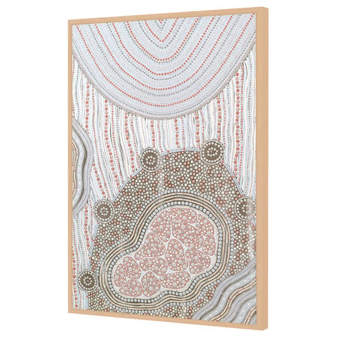 Emerald Green Gwong Gung Earth Canvas Wall Art