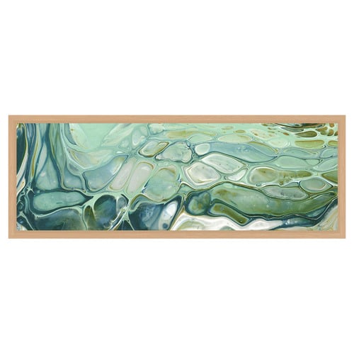 Segmented I Canvas Wall Art