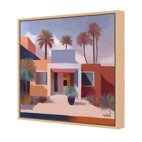 Virtual Tropics Canvas Wall Art