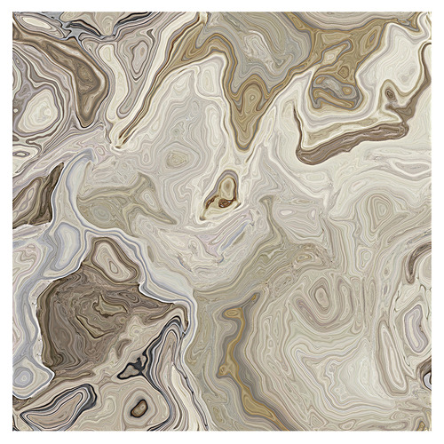 Banded Calcite Canvas Wall Art