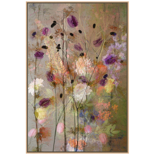 Painterly Flower Canvas Wall Art
