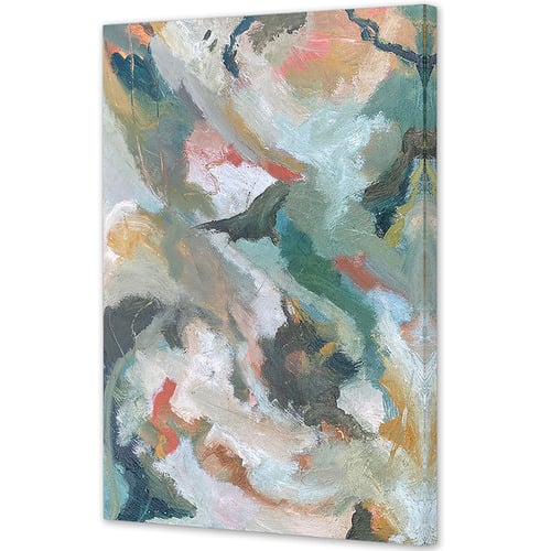 Fairy Floss Mellow Land I Canvas Wall Art