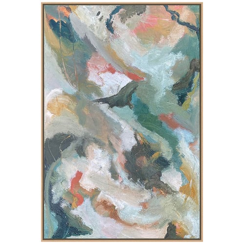 Fairy Floss Mellow Land I Canvas Wall Art
