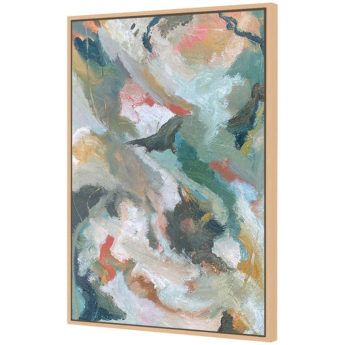 Fairy Floss Mellow Land I Canvas Wall Art