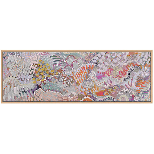 Fairy Floss Mellow Land II Canvas Wall Art