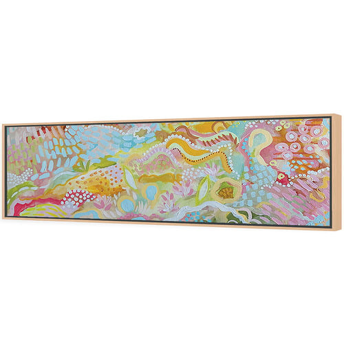 Fairy Floss Land I Canvas Wall Art