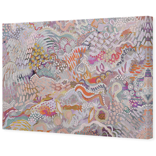 Fairy Floss Mellow Land Canvas Wall Art