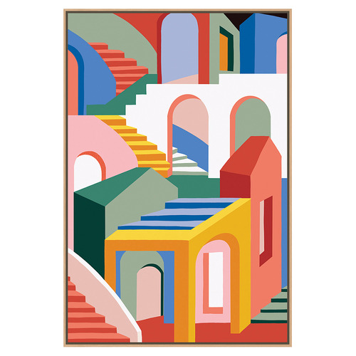 Maze Canvas Wall Art