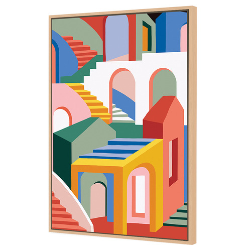 Maze Canvas Wall Art