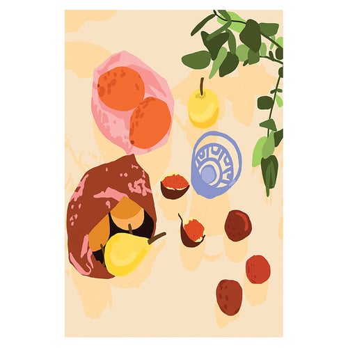 Guava Grove Canvas Wall Art