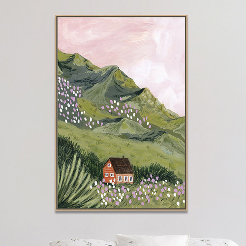 Mountain-Abode-Canvas-Wall-Art