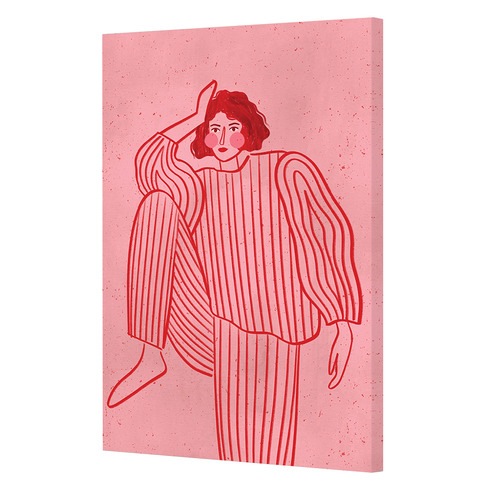 Stripy PJs Canvas Wall Art