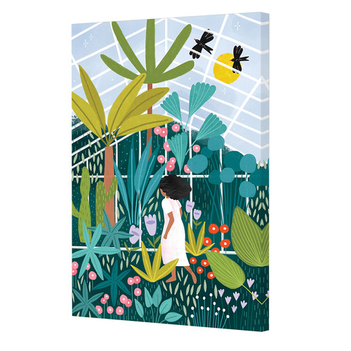 In the Greenhouse Canvas Wall Art