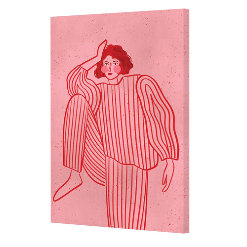 Stripy PJs Canvas Wall Art