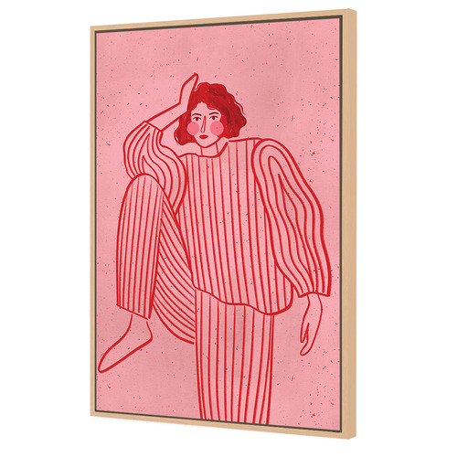 Stripy PJs Canvas Wall Art